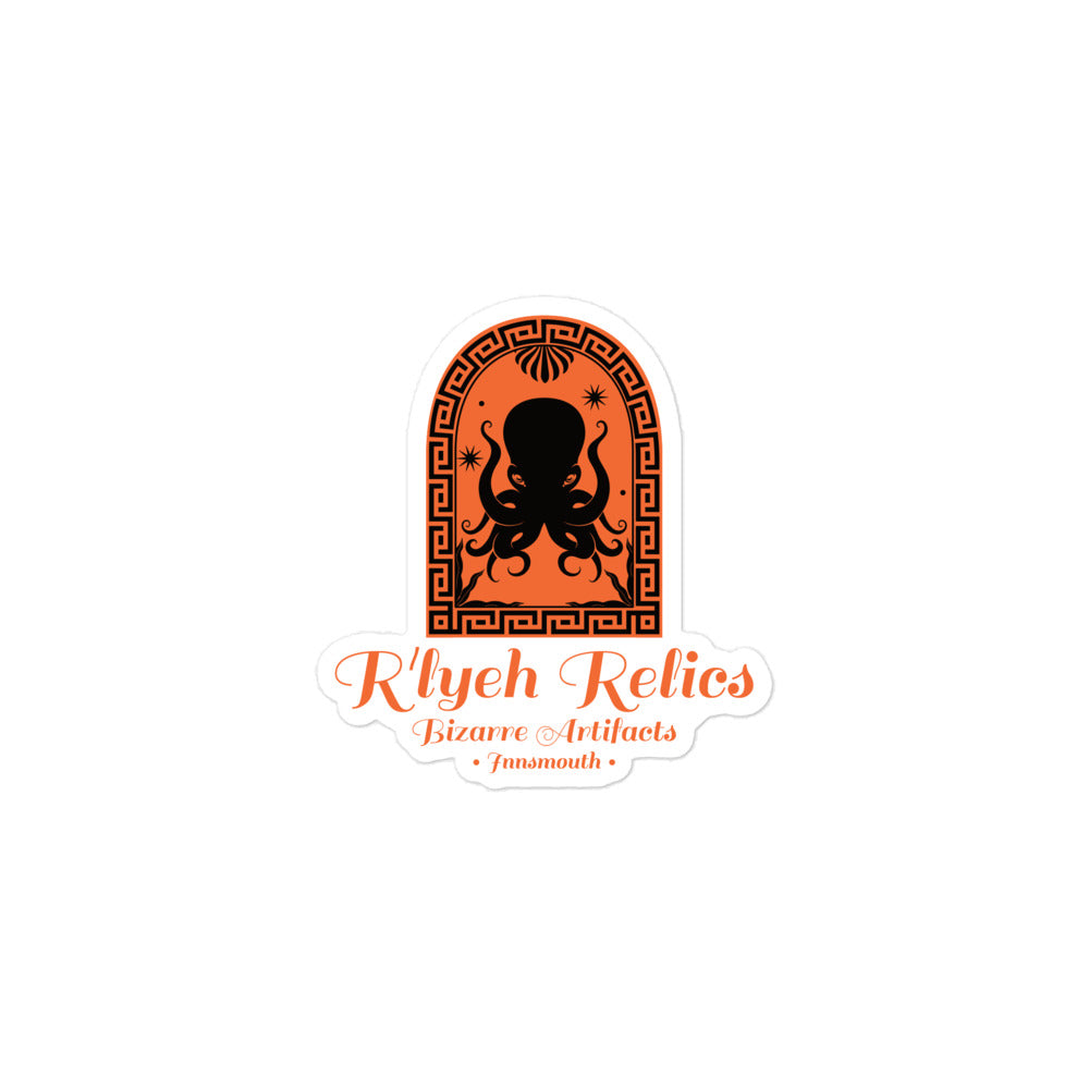 R'lyeh Relics Innsmouth Antiques Bubble-free stickers