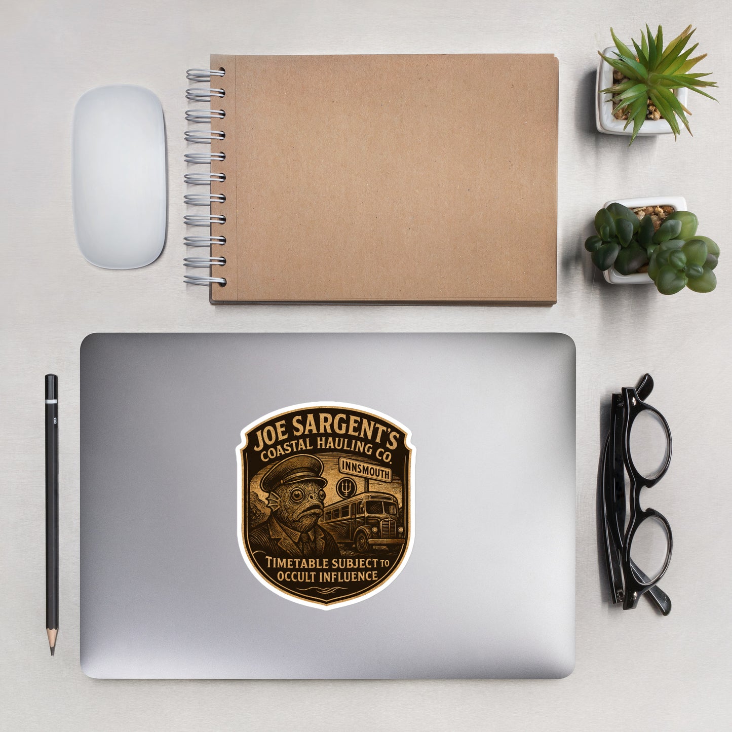 Joe Sargent’s Coastal Hauling Co. – Timetable Subject to Occult Influence Bubble-free stickers