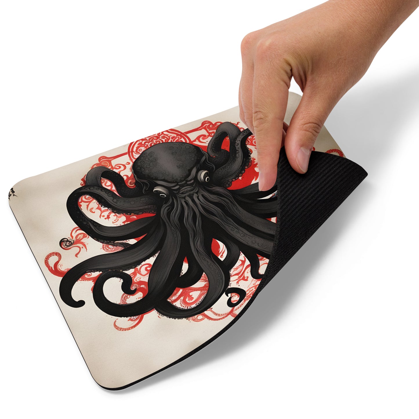 Cthulhu Asiatische Tuschemalerei Mauspad