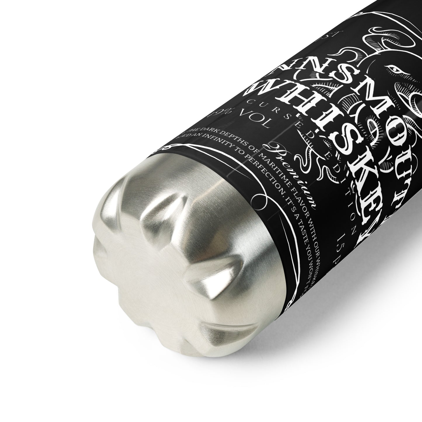 Innsmouth Whiskey Label Lovecraft Stainless steel water bottle