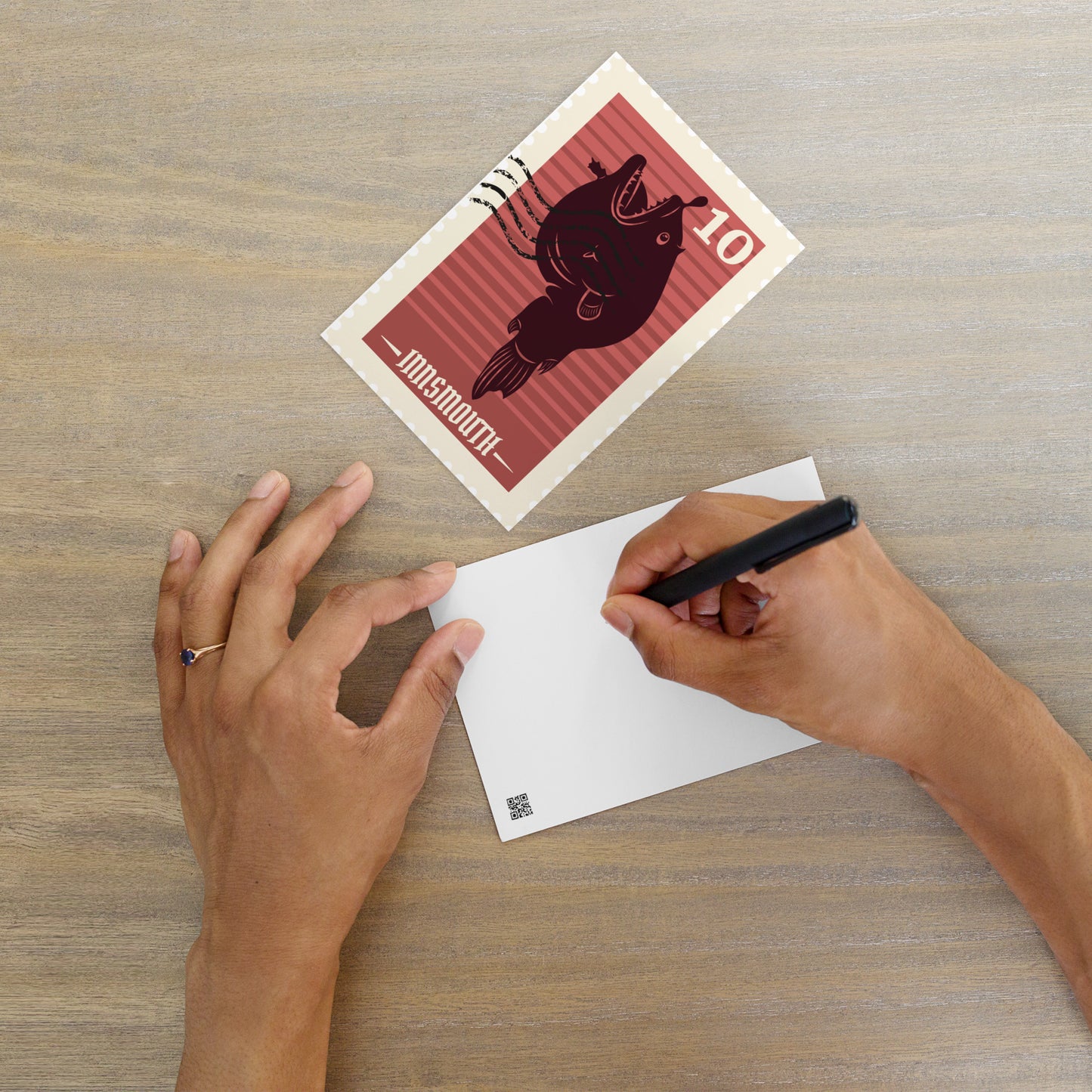 Innsmouth Poststempel Standardpostkarte