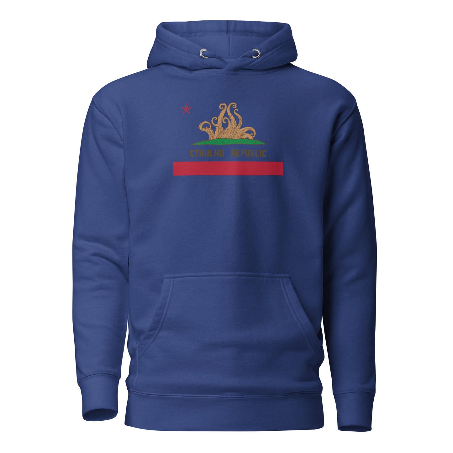 Cthulhu Republik Kalifornien Flagge Unisex Hoodie