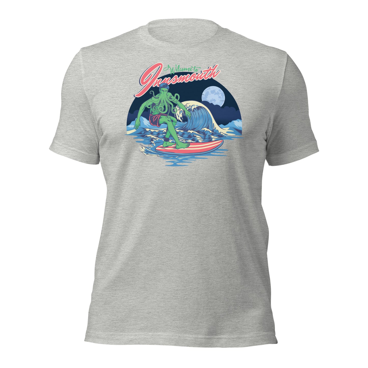 Innsmouth Surfing Lovecraft Unisex T-Shirt