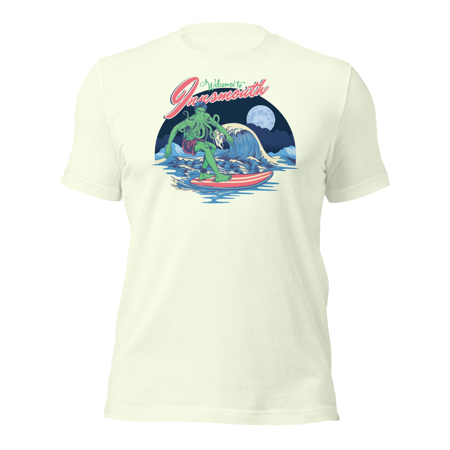 Innsmouth Surfing Lovecraft Unisex T-Shirt