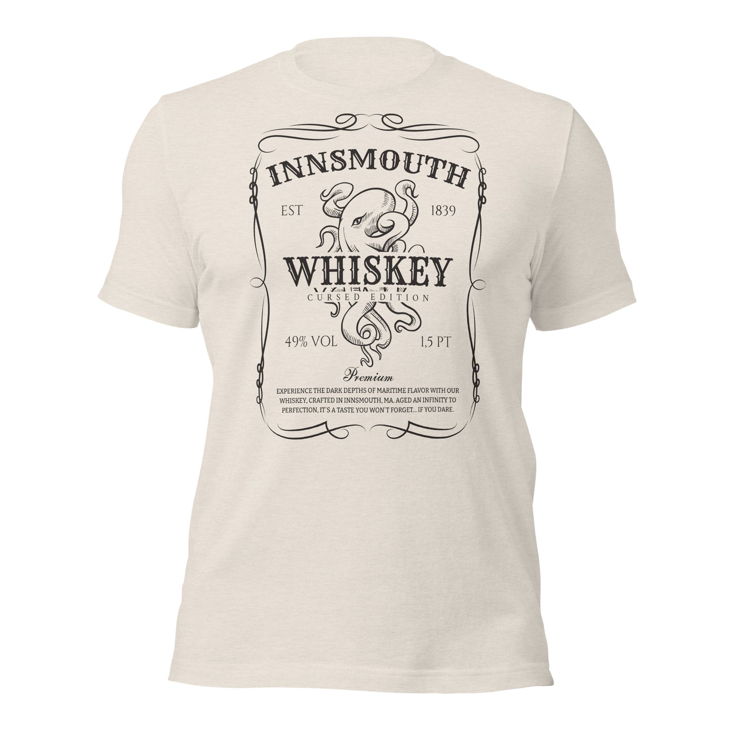 Innsmouth Whisky Label Lovecraft Unisex T-Shirt