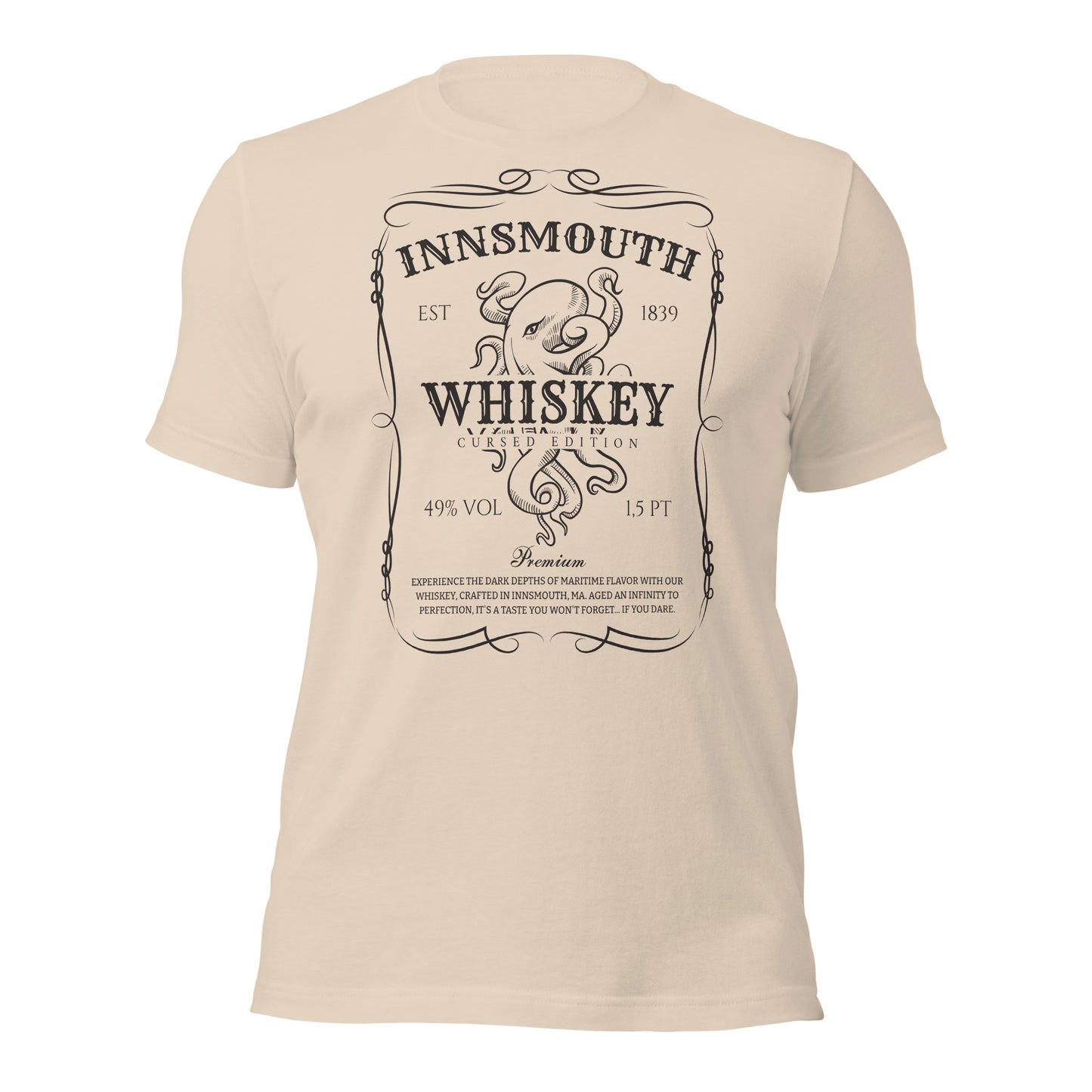 Innsmouth Whisky Label Lovecraft Unisex T-Shirt