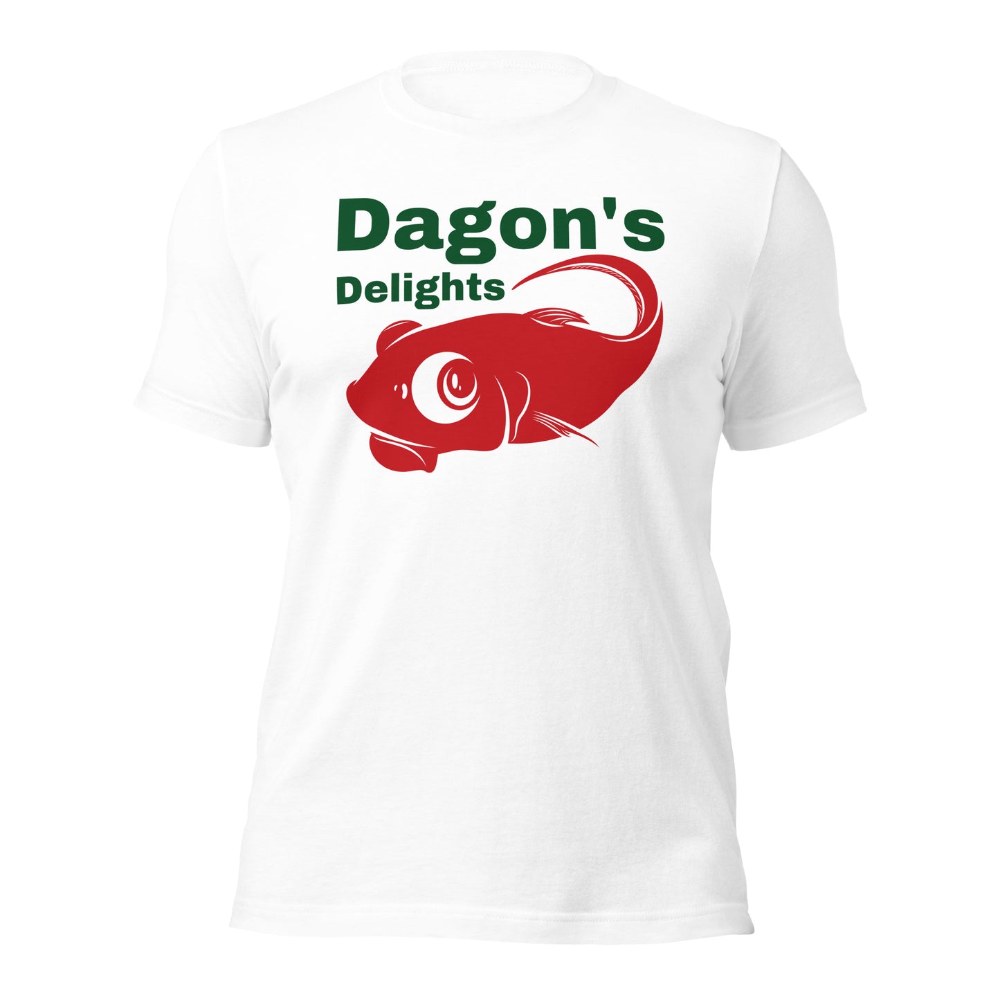Dagon's Delights Meeresfrüchte Unisex T-Shirt