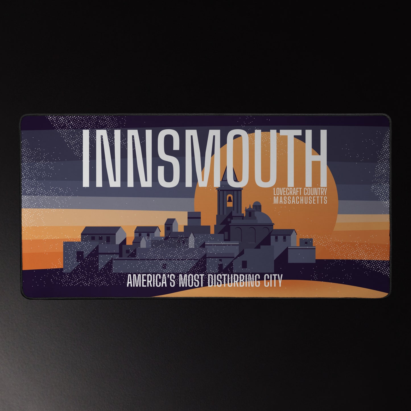 Innsmouth Vintage Travel Lovecraft Schreibtischmatte