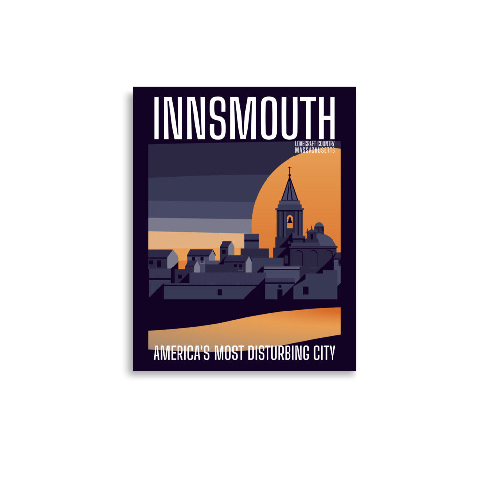 Innsmouth Vintage Reiseplakat Lovecraft Poster