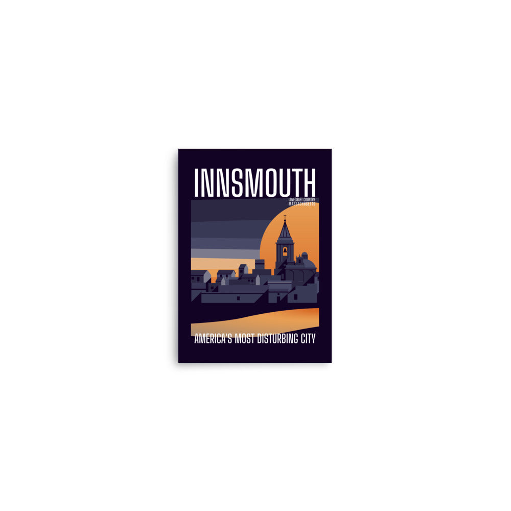Innsmouth Vintage Reiseplakat Lovecraft Poster