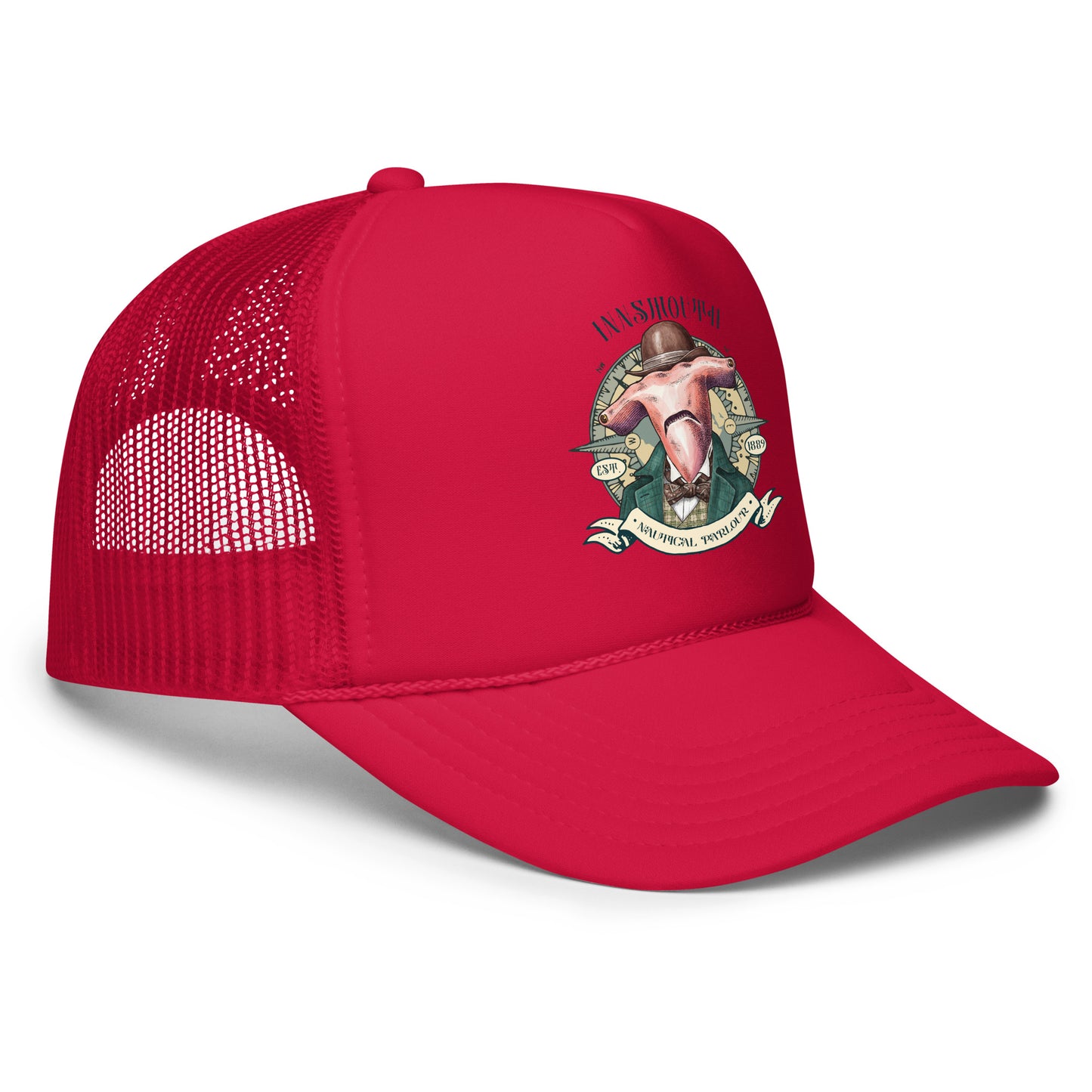Innsmouth Nautical Parlour – Der Hammerhead Gentleman Schaumstoff-Truckerhut