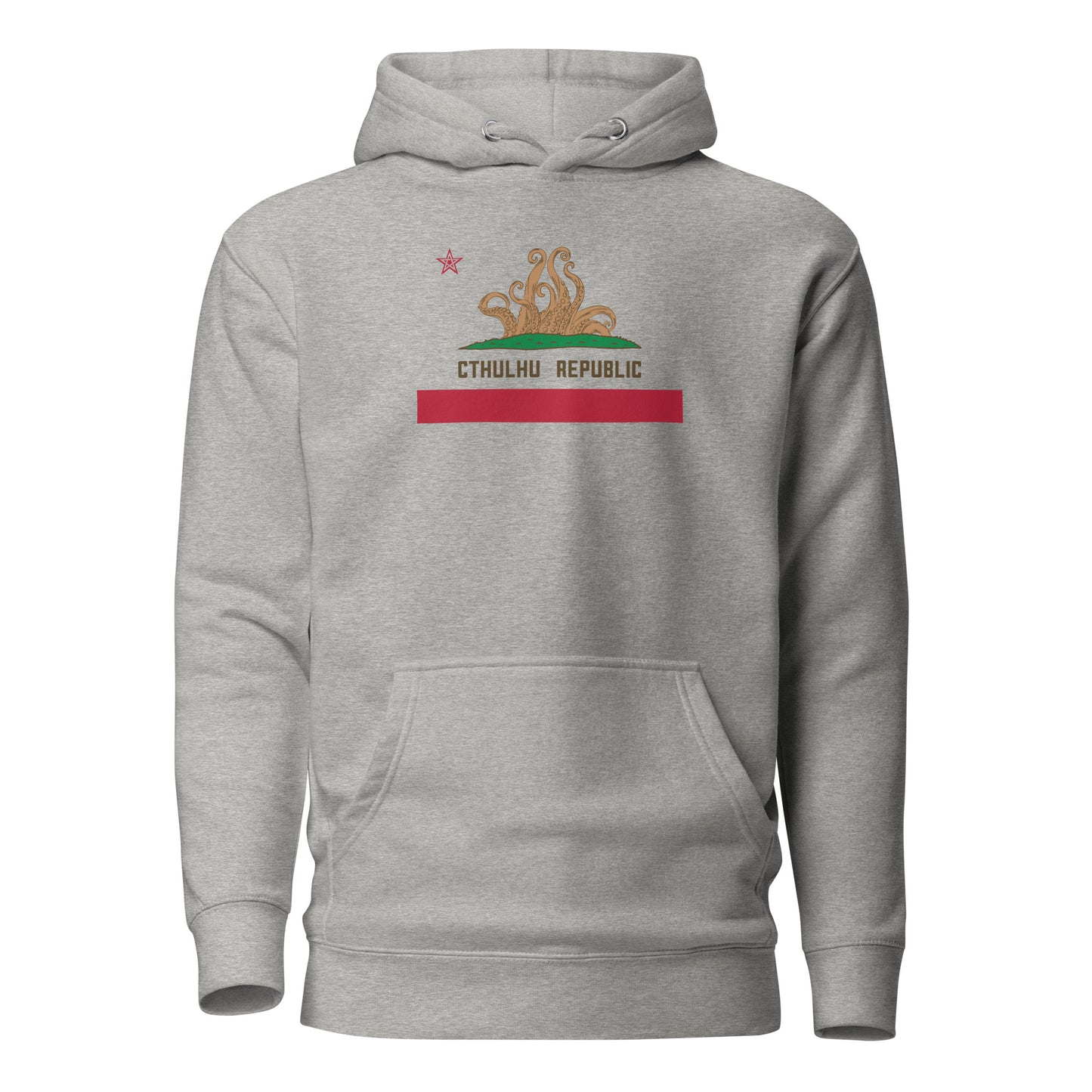 Cthulhu Republik Kalifornien Flagge Unisex Hoodie