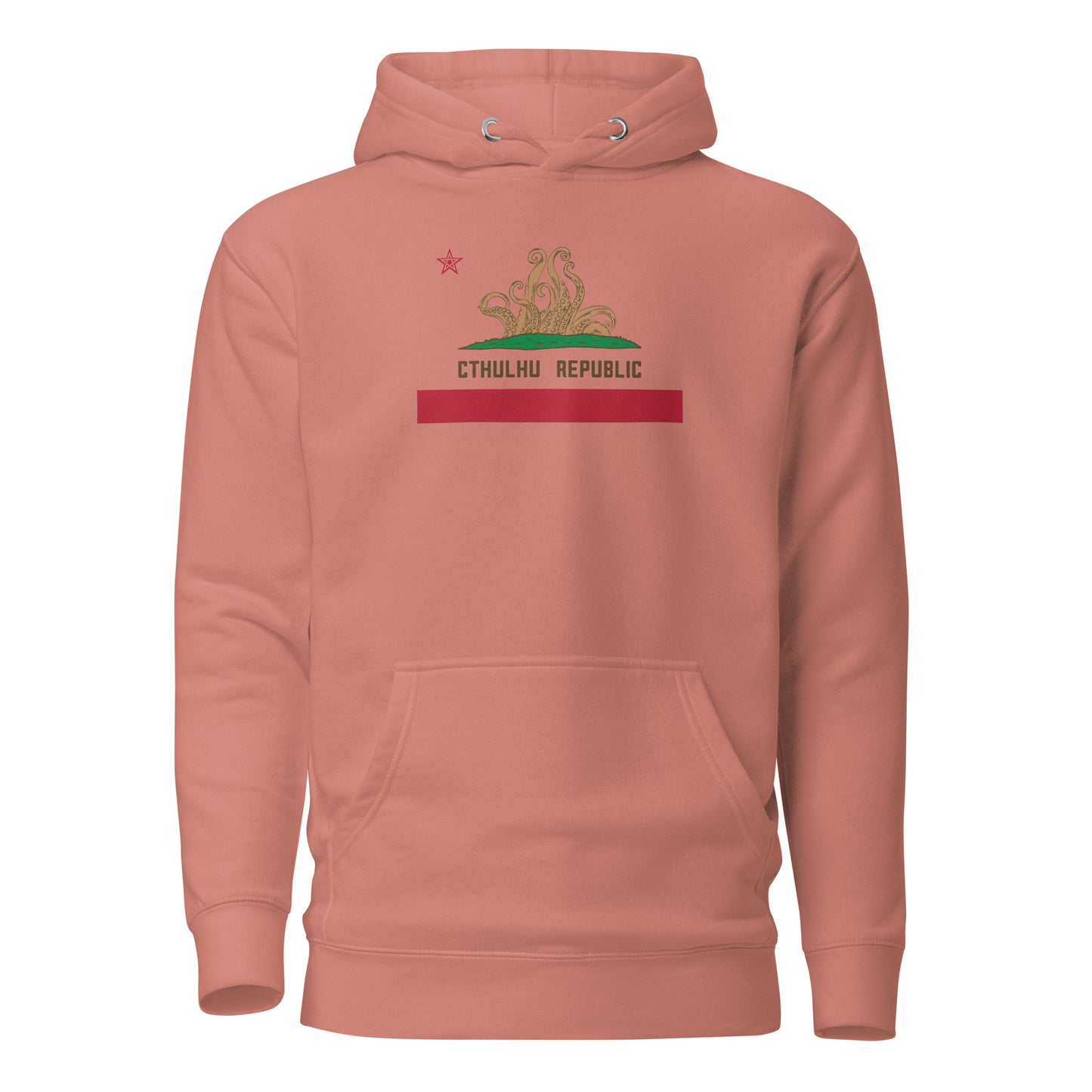 Cthulhu Republik Kalifornien Flagge Unisex Hoodie