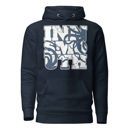 Innsmouth Lettrage Tentacules Lovecraftian Unisexe Sweat à capuche