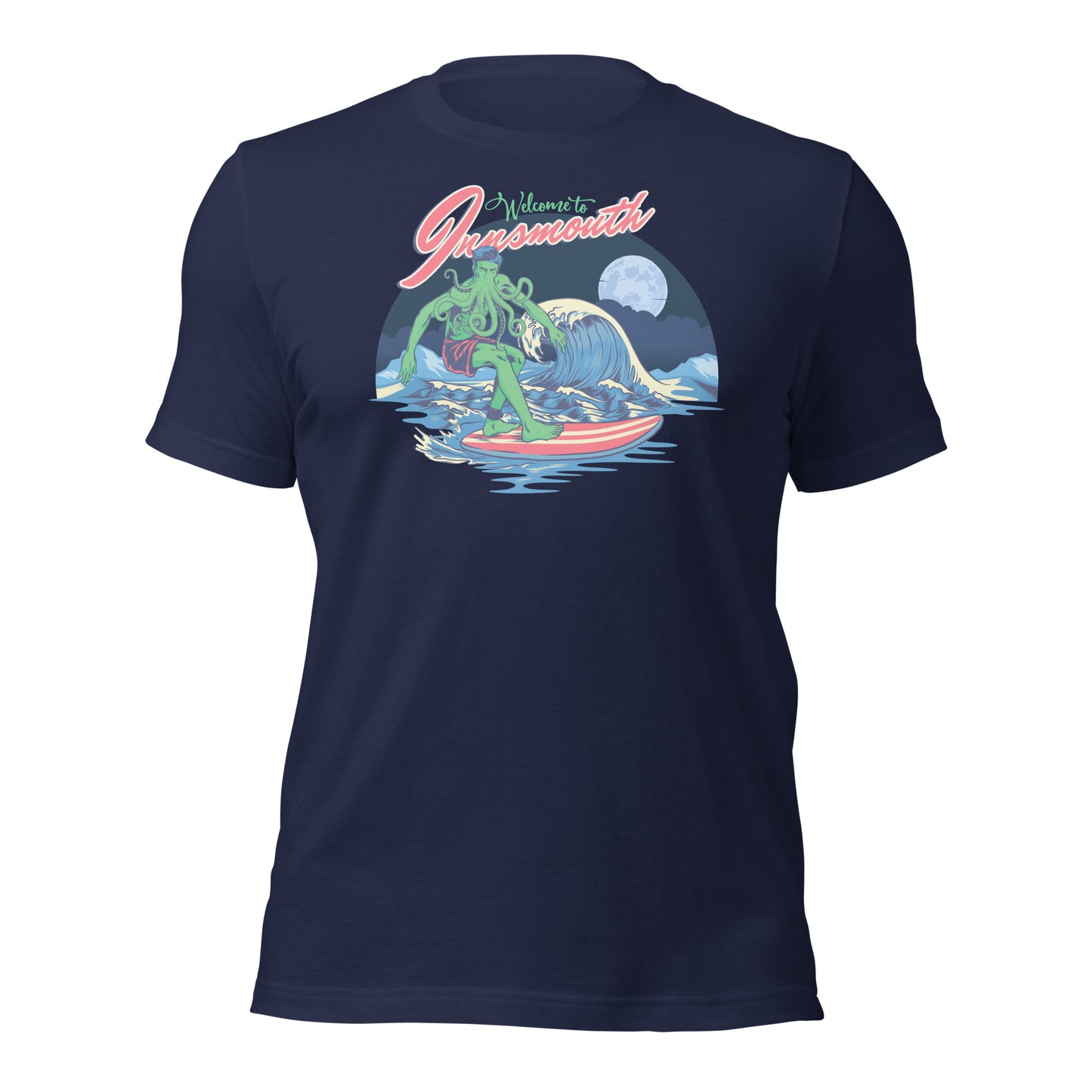 Innsmouth Surfing Lovecraft Unisex T-Shirt