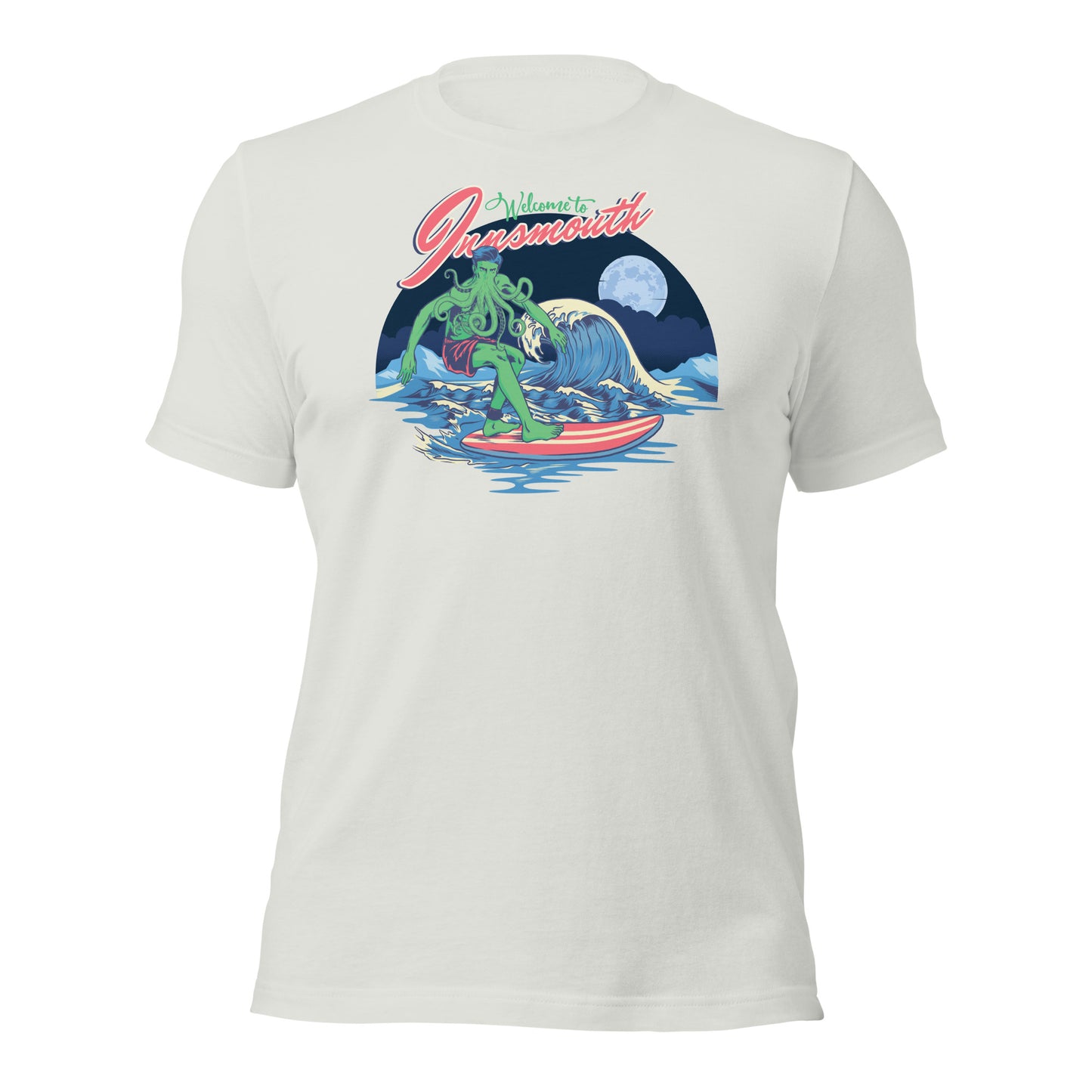 Innsmouth Surfing Lovecraft Unisex T-Shirt